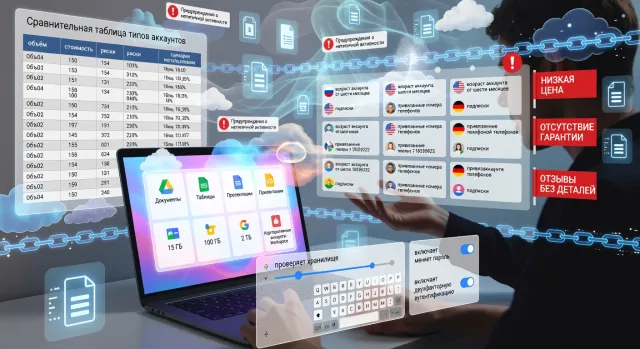 Как правильно выбрать и купить Google аккаунт с облачным хранилищем Google Drive